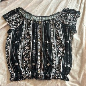 Patterned Mudd top